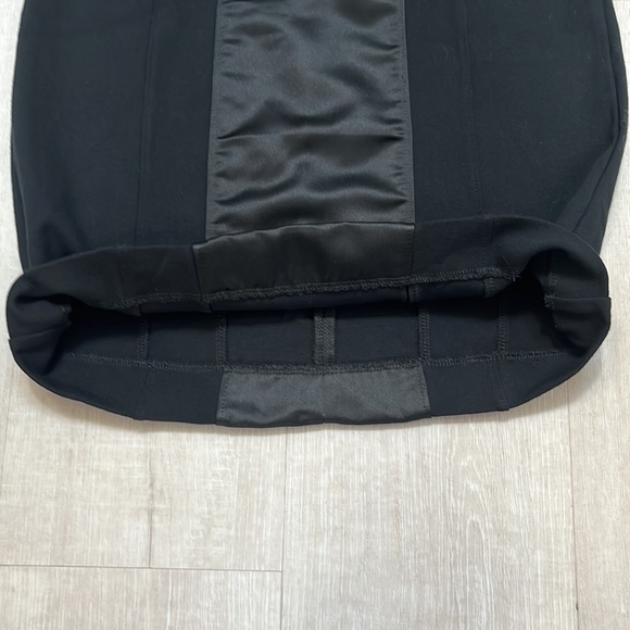 Skirt Johnathan Saunders Black 2 Tone with Stretch and Zipper - Picture 5 of 8